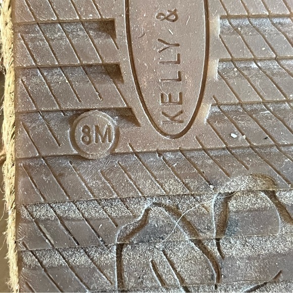 Kelly & Katie Silver Rhinestone Rose Gold Glam Shimmer Summer Sandals 8M - Picture 7 of 12